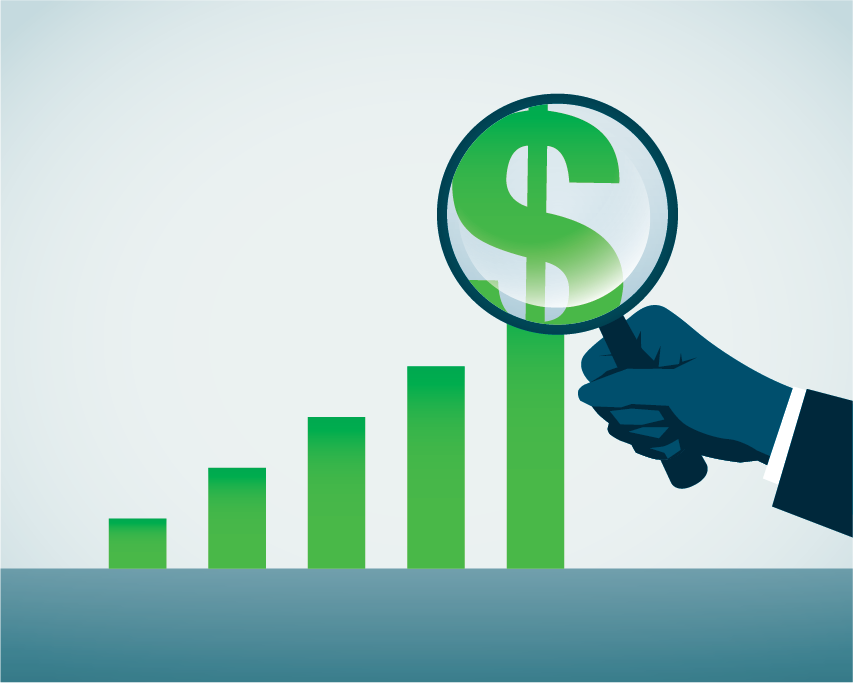 Data trending upward